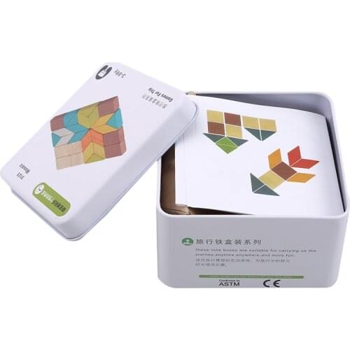 Kids Wooden Toys Portable Travel Toy Family Funny Games Wooden Puzzles Educational Toys Children Games