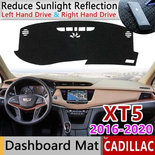 For Cadillac XT5 2016 2017 2018 2019 2020 Anti-Slip Mat Dashboard Cover Pad Sunshade Dashmat Protect Carpet Anti-UV Accessories
