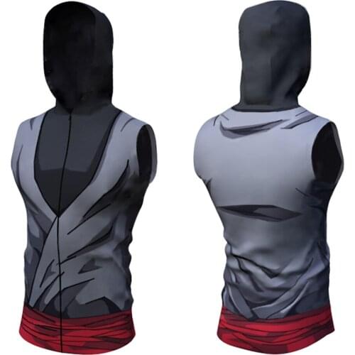 Fitness t-shirt mens running sports tights sweat absorbing training clothes basketball morning running summer gym equipment