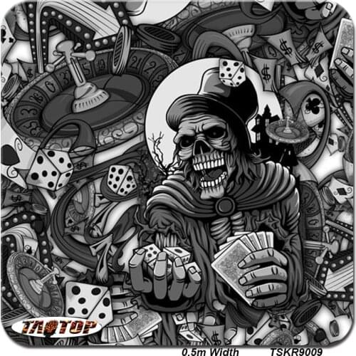 Hydro Dipping Film Hydrographic Printed Film TSKR9009 0.5M * 20M Hydro Printing Film Water Transfer Printing Film