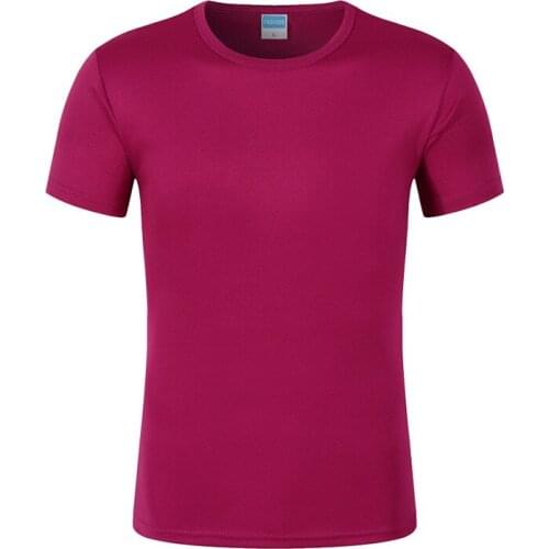 Summer fashion round collar short sleeve T-shirt