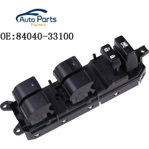 Left Front Electric Power Window Master Switch For Toyota Camry Prius Land Cruiser Venza Lexus CT200h 8404033100 84040-33100