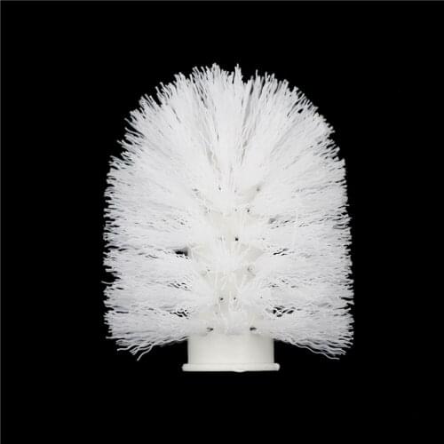 1 Pc Replacement Bathroom WC Clean Spare Accessories Cleaning Brush Head For Toilet White Toilet Brush Head Holder 75*90mm