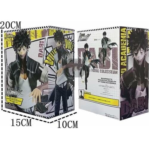2021 New 18cm Anime My Hero Academia Figure Deku Dabi PVC Action Figures Collection Decoration Dabi Figurine Model Toy Gifts