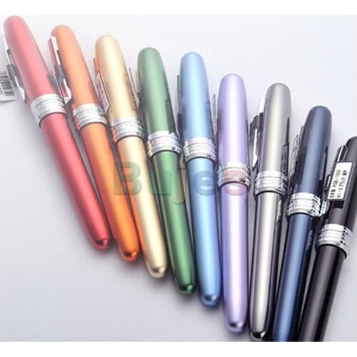 PLATINUM Plaisir PGB1000 Aluminum Pen Holder Calligraphy Practice Gift Fountain Pen,0.5mm Nib,Bright Gold Texture,Smooth Writing