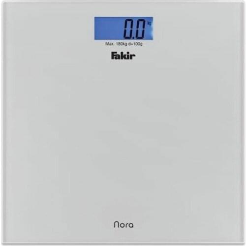 Poor nora digital glass scale silver, profile cylinder