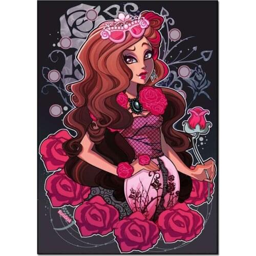 Sexy Rose Girl 5d diy diamond painting drill full square/round diamond embroidery Mosaic Lady Gift pictures,drop shipping B105