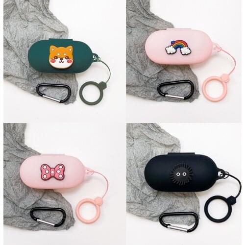 Cute Earphone Silicone Case for For Oneplus Buds Z TWS Case Bluetooth Earphone Cover Wireless Headphone Headset Charging Box Bag