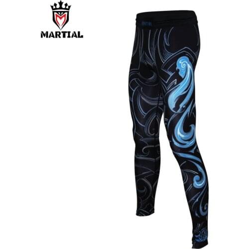 Martial : Virgo constellation design comfortable mma shorts jogging pants sport elastic exercise leggings mens athletic pants