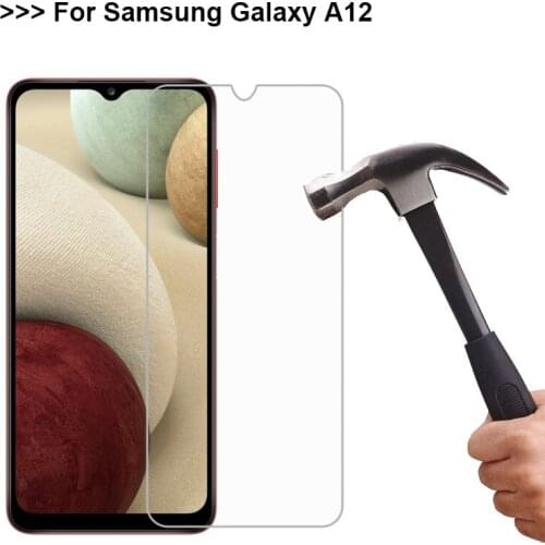 2PCS Tempered Glass For Samsung Galaxy A12 Screen Protector on Galaxy A12 SM-A125F SM-A125M Film For Samsung A12 SM-A125N Glass