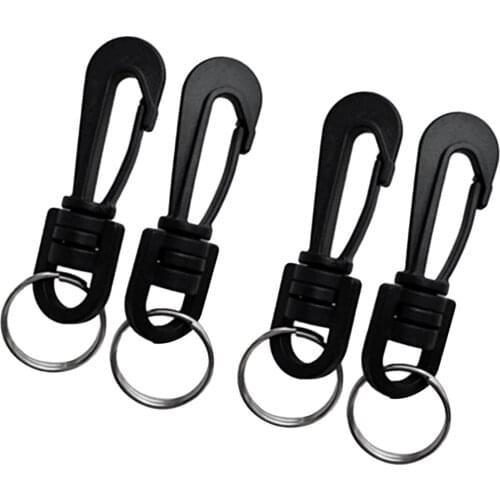 4Pcs Strong Plastic Swivel Snap Hook Buckle For Underwater Scuba Diving Gear