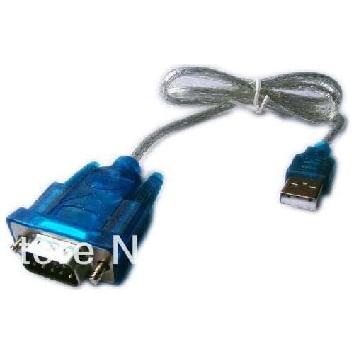 5pcs USB TO RS232 / 9 needle serial conversion line / USB TO serial line male