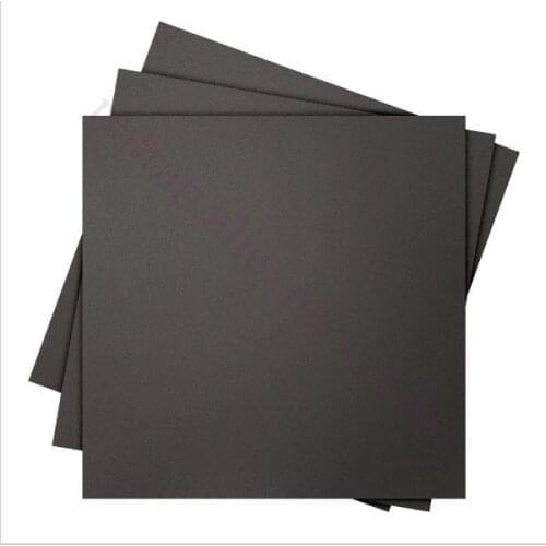 5pcs 3M Backing black Frosted Heated bed Sticker printing bed sticker painters build plate tape f/ Wanhao i3 Prusa i3 3D Printe