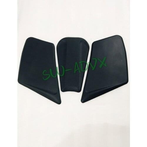 Black Rubber Motorcycle Tank Traction Side Pad for R1200GS 2008-2012