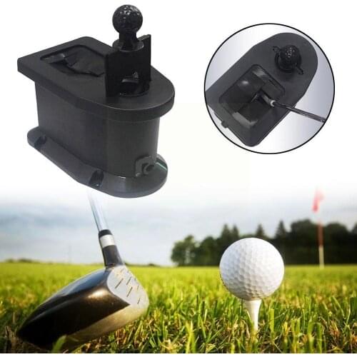 Black Universal Pvc Golf Clubs and Ball Cleaner Golf Club Compatible Components Ez-go Are Pre-drilled Cart with Carts O9K8