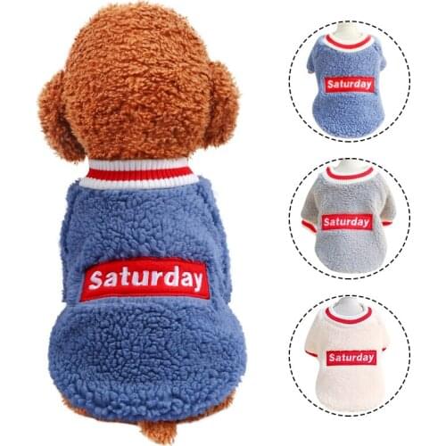 Fashion Dog Clothes Cashmere Pet Dog Coat Jacket Winter Warm Puppy Chihuahua Yorkie Pet Clothes For Dogs Costume Ropa Perro Pug