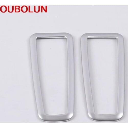 OUBOLUN For Hyundai Tucson 2019 Car Top Roof Tail Rear Reading Light Lamp Decorarion Styling Cover Trim Interior Accessories ABS
