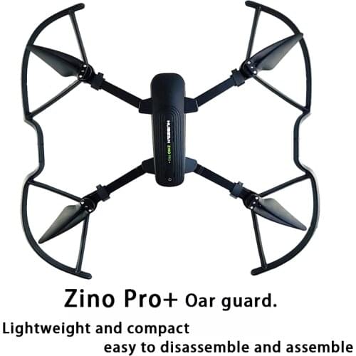 Propeller Props Guard Protection Cover for Hubsan Zino Pro Plus RC Drone Quadcopter - Black and White