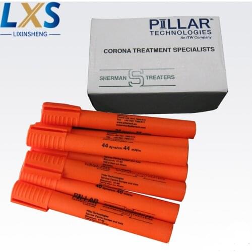 UK Sherman Corona Pen Surface Tension Dyne Test Pen 38/40/42/44 Dyne/cm For Plastic Film Test