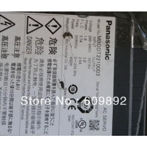 Servo drive MBDDT2210003 , 80% appearance new , 3 months warranty , in stock