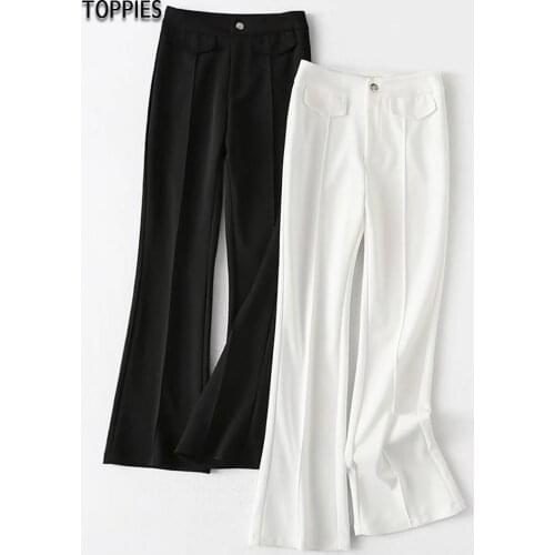 Toppies Women's Flared Trousers