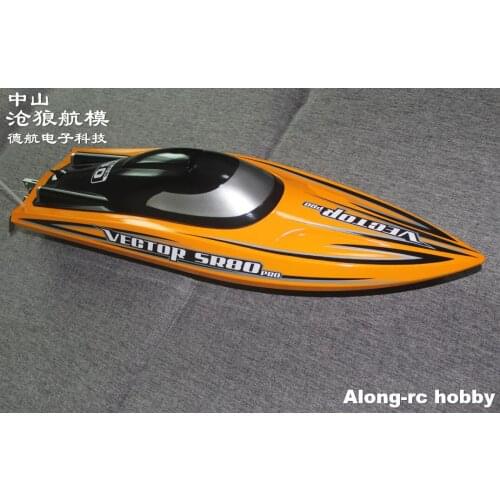 Vector SR80 Pro 44mph Super High RC Remote Control Speed Boat Auto Roll Back Function Metal Hardwares 798-4P PNP or ARTR