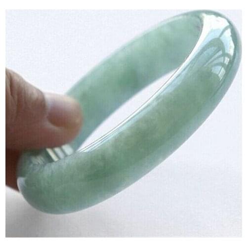High Quality Cheaper Natural Green Guizhou Stone Bracelets Light Green Round Bangle For Pretty Women Jades Jewelry