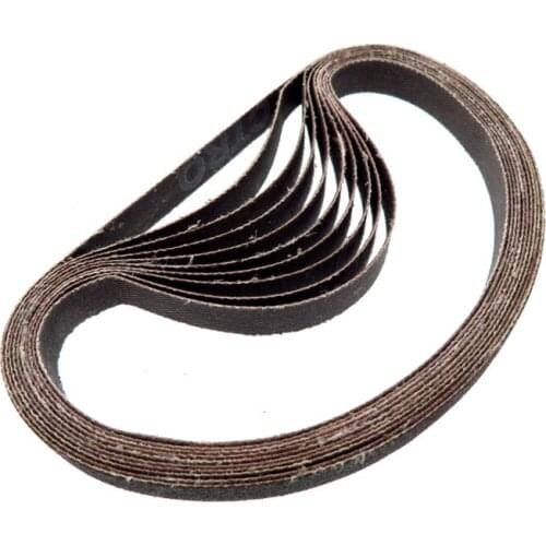 10x330mm Sanding Belt Qualtiy Sander Belts Abrasive Tool For Wood Furniture Metal Grinding Polishing 60 80 100 120 180 240 Grit