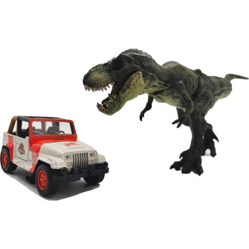 15.5CM 1/32 Scale Diecast Alloy Jeep Wrangler Jurassic Metal SUV Car Model vehicle Toys Children Kids boys Gifts Fans Collection