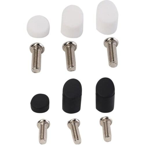 3pcs/set Rear Back Fender Scooter Electric Mudguard Screws Rubber Cap Guard Shelf Screw Plug Cover For XIAOMI MIJIA M365