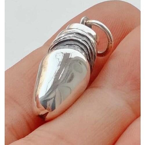 925 sterling Silver PENIS pendant charm decoration necklace bracelet keychain...A4207