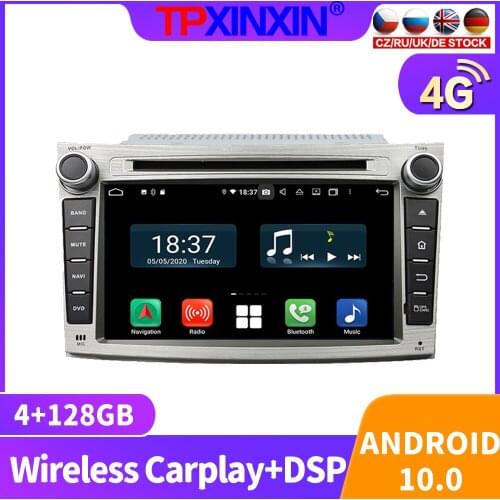 For Subaru Legacy Outback 2009 - 2014 Car Radio Multimedia Video Recorder Player Navigation GPS Accessories Android 10 Auto 2din
