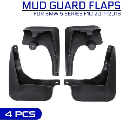 Car Front Rear Mud Flaps Fender Mudguard Splash Guards Mudflap Accessories For BMW 5 SERIES F10 2011-2016