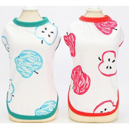 Cheap Pet Clothes Summer Dog Vest Cat Doggie Puppy Shirt Coat Yorkshire Maltese Pomeranian Poodel Schnauzer Bichon Dog Clothing