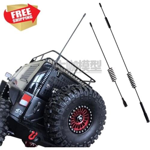 RC Parts Decorative metal antenna signal line trax TRX4 axial SCX10 90046 D90 option parts
