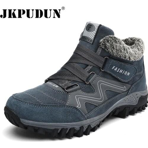 JKPUDUN Mens Winter Boots China