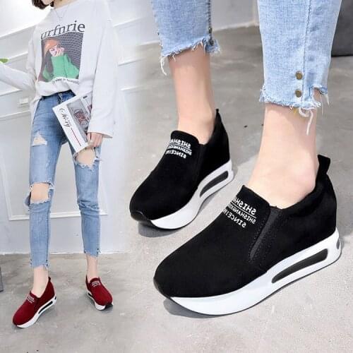 2021 Womens Platform Canvas Shoes Flocking Flat Shoes Shoes Womens Casual Shoes Breathable Womens Shoes Sneakers Women