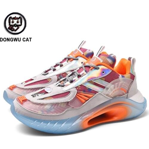 New Running Shoes Man Brand Cushion Jogging Shoes Athletic Training Sport Sneakers Mens Lightweight Walking Shoes Mesh Shoes