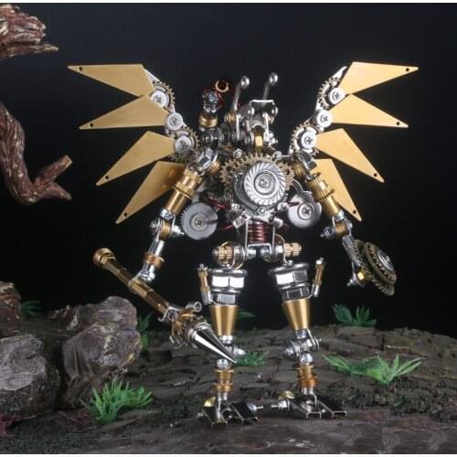 Mechanical Seraph full metal 3D three-dimensional puzzle hand-made crafts ornaments decompression manual toy man model