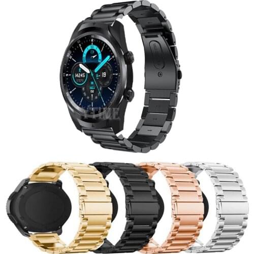 22mm Metal Wrist Strap For Ticwatch Pro 2021 2020 Pro3 Sport Bracelet For Ticwatch GTX E2 S2 Smart Watch Band Accessories New