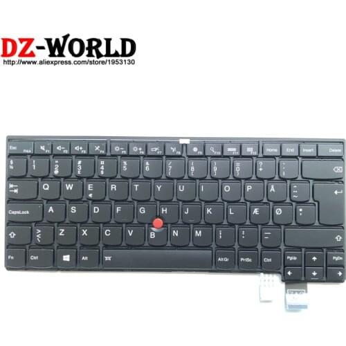 DK BL KB New/Origl for Lenovo Thinkpad T460P Danish Backlit Keyboard Danmark Backlight Teclado 00UR404 SN20J91977 00UR364