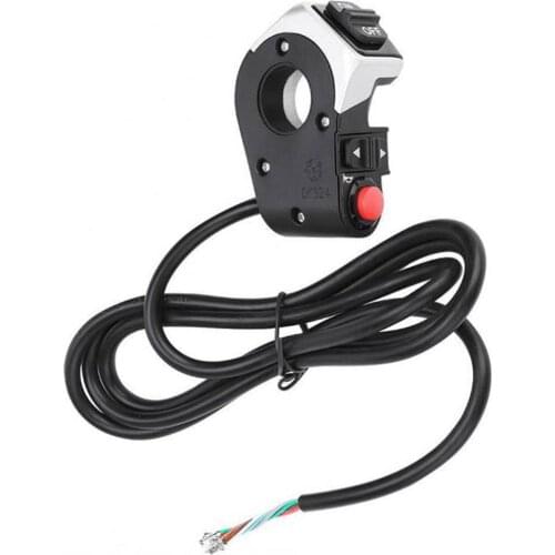 Switches Control Turn Signal Rear Lamp Switch LED Tail Light 3 in 1 Control Switch Electric Bicycle Scooter Switch Accessories