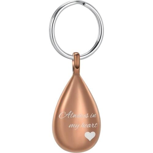 Cremation Necklace Urn for Ashes Teardrop Urn Pendant Necklace for Loved One for Pet Memorial Jewelry