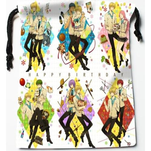 Anime Natsume Yuujinchou Drawstring Bags Custom Storage Printed Receive Bag Compression Type Bags Size 18x22cm 0303