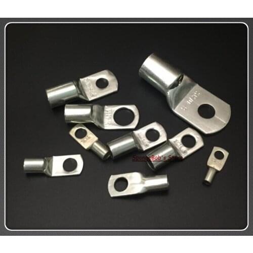 10-15PCS/LOT SC25-6/8/10/12 SC35-6/8/10/12 Tinned Copper Cable lugs Battery Terminals Brand New
