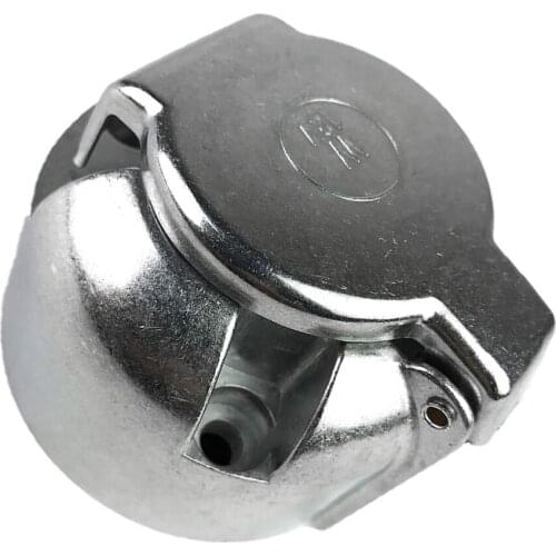 7 Pin Wire Connector 12V Electric Trailer Plug Socket Towbar Lighting Board Towing Adapter