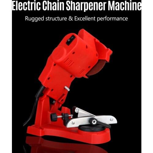 85W Electric Chain Grinding Machine Chain Grinder Electric Chain Sharpener Machine Chain Saw Grinding Tool Chain Grinding