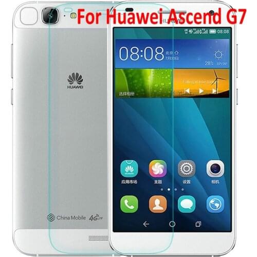 9H Tempered Glass Protective Film For Huawei Ascend G7 G 7 C199 Tempered Glass Screen Protector For Huawei Ascend G7 5.5"