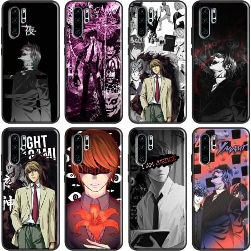 Light yagami DEATH NOTE Case For Huawei P30 Pro P20 P40 Mate 10 20 Lite Nova 5T P Smart Z 2019 Honor 8X 9X 8A 10i