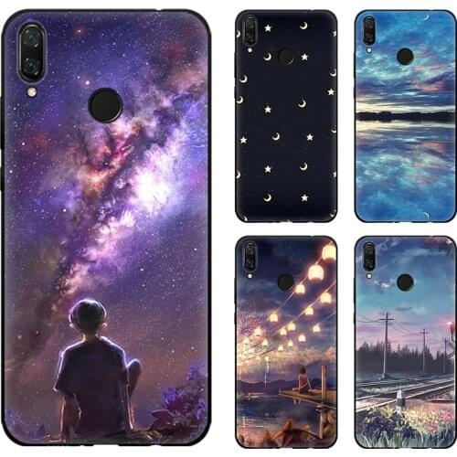Cartoon Case For Huawei Nova 3,Mobile Phone Shell, TPU Material Painted Beautiful Cartoon Color Painting Case.46 Colors